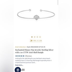 Disney Enchanted Ariel Bracelet